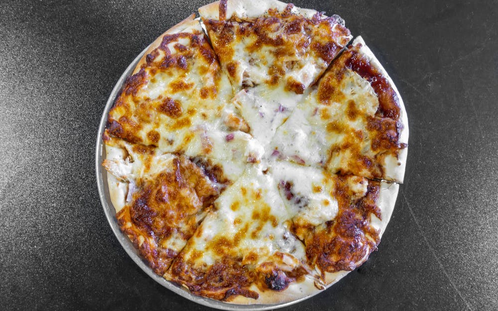 Order Buffalo Chicken Pizza - Small 10" food online from Durbins store, Tinley Park on bringmethat.com