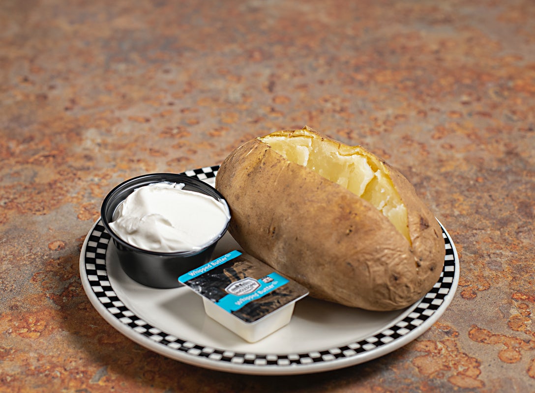 Order Baked Potato (after 4 p.m.) food online from Black Bear Diner store, Colorado Springs on bringmethat.com