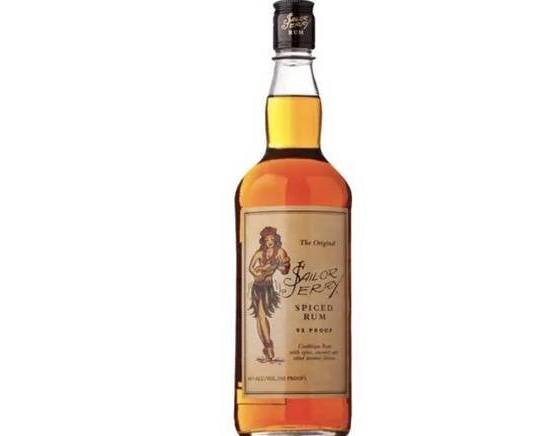 Order Sailor Jerry, 750mL rum (46.0% ABV) food online from Cold Spring Liquor store, Liberty Hill on bringmethat.com