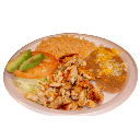 Order 2. Chicken Combo food online from Rivas Mexican Grill #2 store, Las Vegas on bringmethat.com