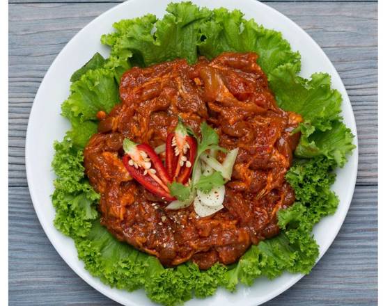 Order Spicy Pork Bulgogi (1 lb) food online from Gen Korean Bbq House store, Cerritos on bringmethat.com