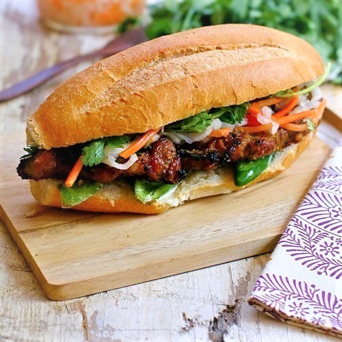 Order H3. Pork Sandwich food online from Pho Saigon Express store, Escondido on bringmethat.com