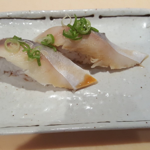 Order Mackerel Sushi food online from Toyo Sushi store, Torrance on bringmethat.com