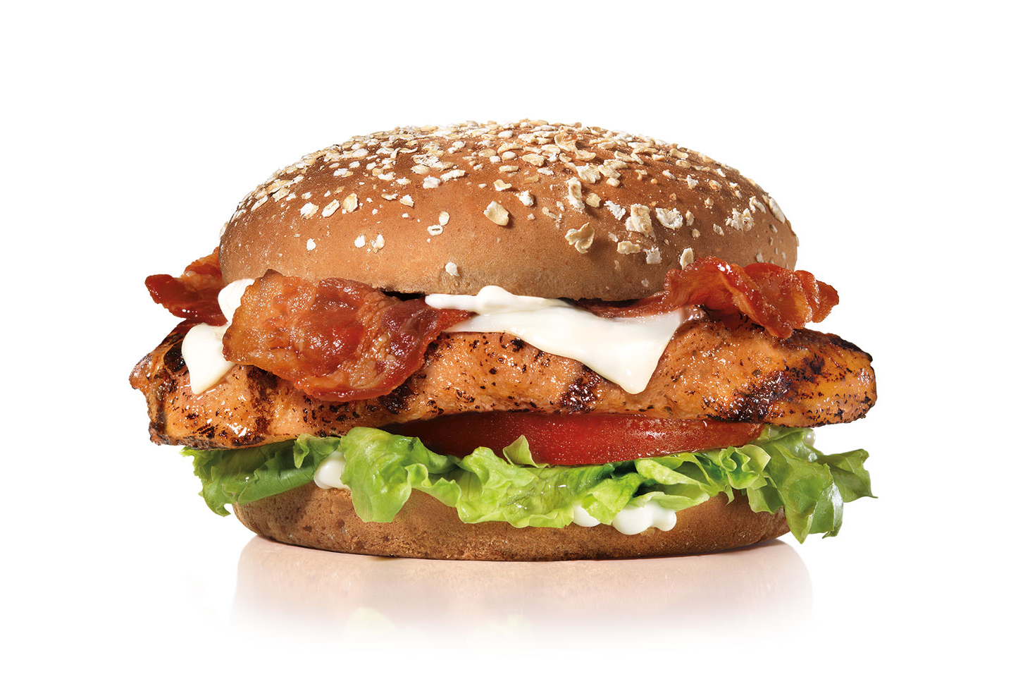 Order Charbroiled Chicken Club™ Sandwich food online from Carl Jr 7537 store, Fresno on bringmethat.com
