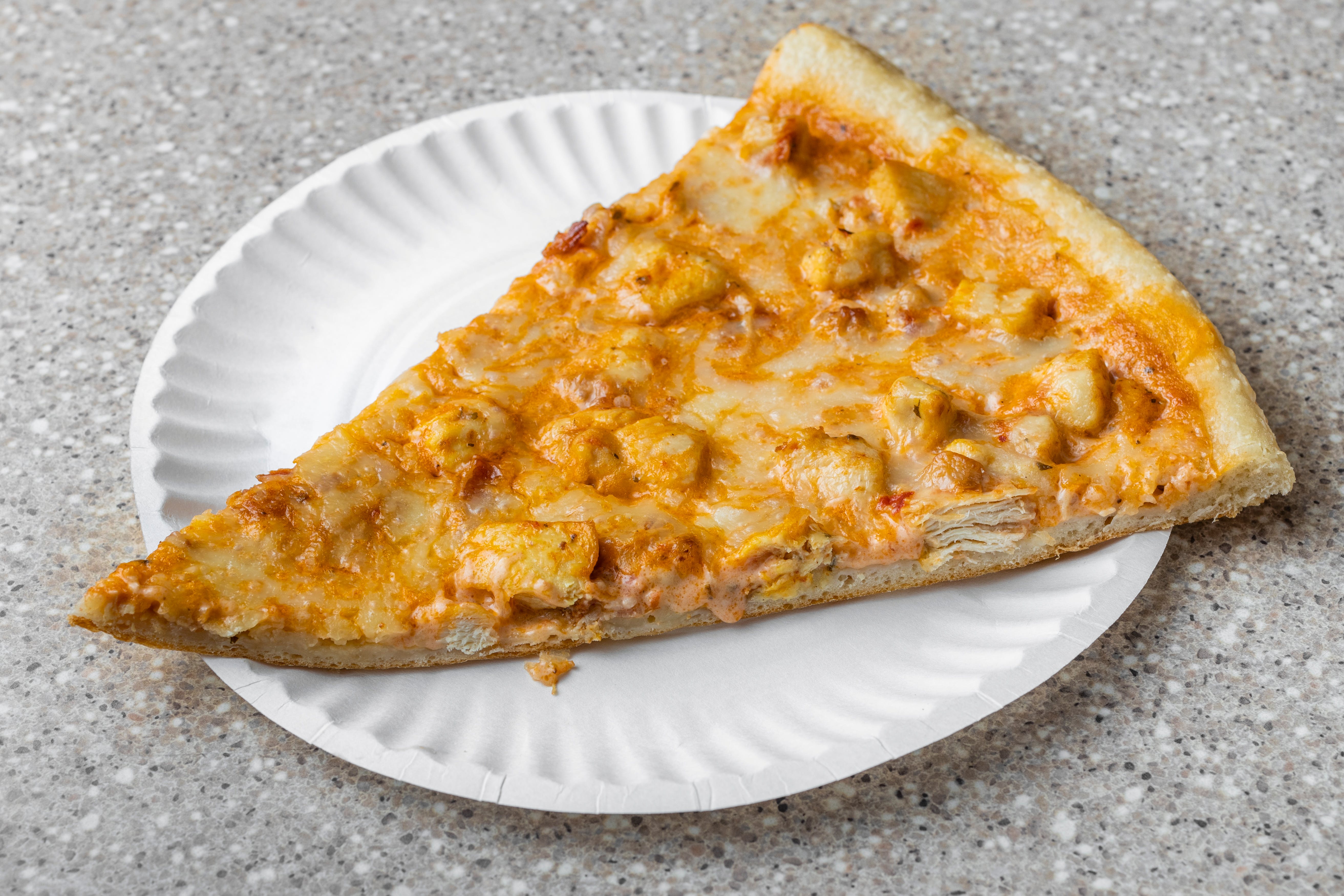 Order Chicken Bacon Ranch Pizza - Small 14" (6 Slices) food online from Campus pizza & gyro store, Hempstead on bringmethat.com