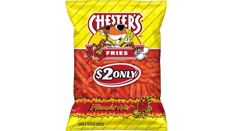 Order Chester'S Flamin' Hot Fries Potato Snacks food online from Anderson Convenience Markets #140 store, Omaha on bringmethat.com