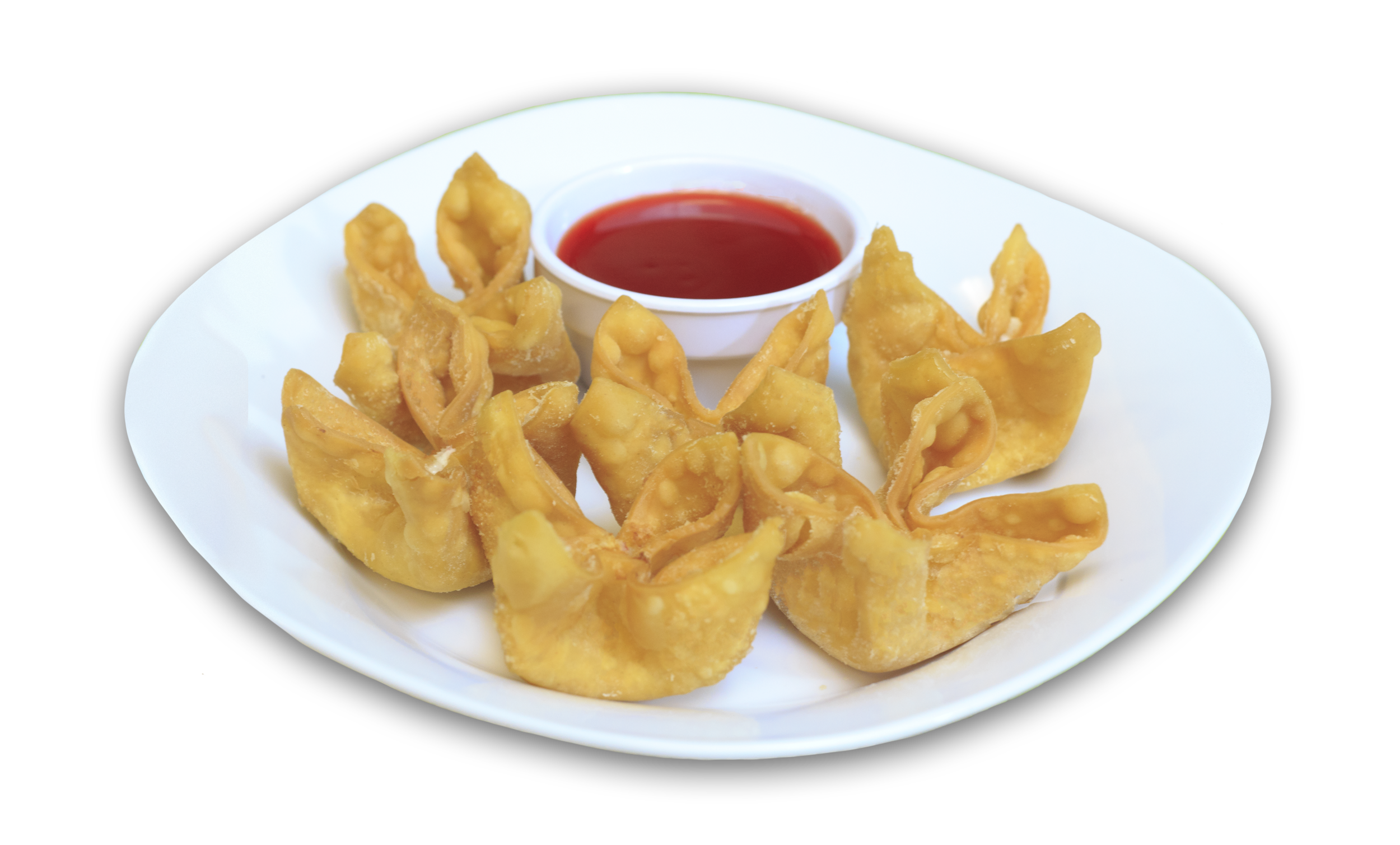 Order A3. Crabmeat Rangoon food online from China Cafe store, Turlock on bringmethat.com