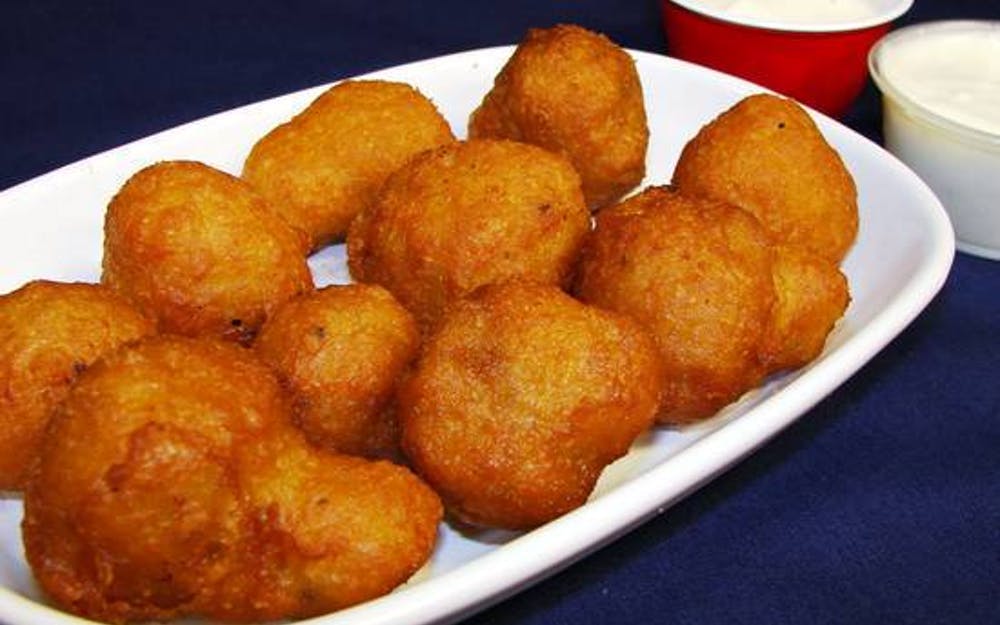 Order Fried Mushrooms - Small food online from Cal'z Pizza Subs and Chicken Wings store, Virginia Beach on bringmethat.com