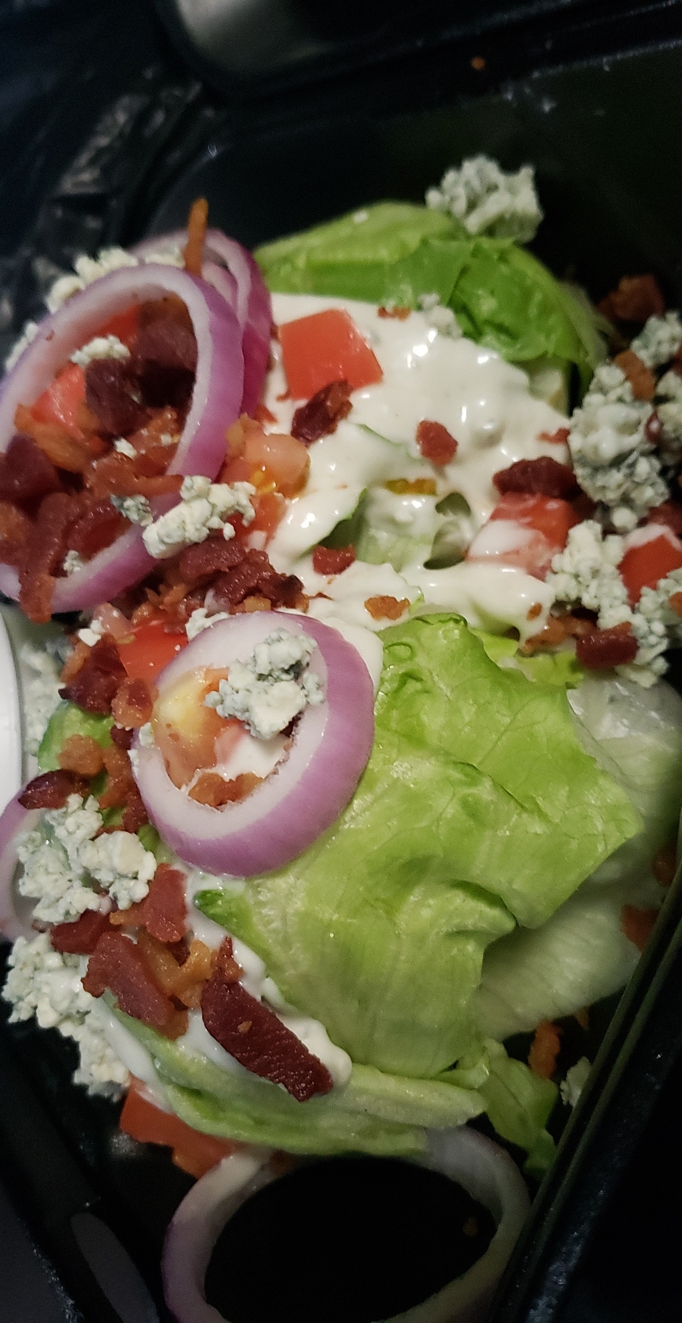 Order Wedge Salad food online from Lburg Drinks & More store, Lawrenceburg on bringmethat.com