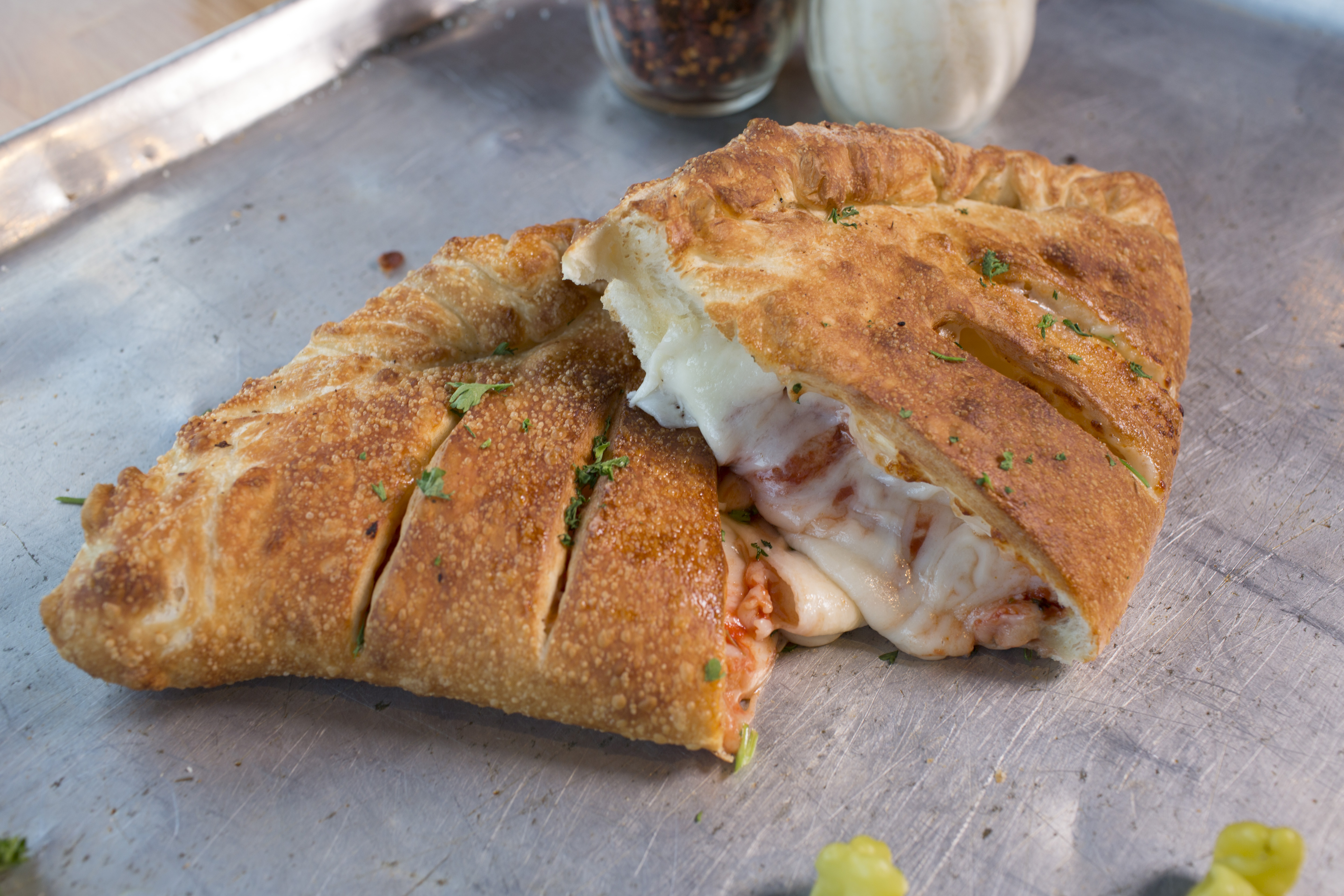 Order Build Your Own Calzone food online from Romio's Pizza store, King County on bringmethat.com