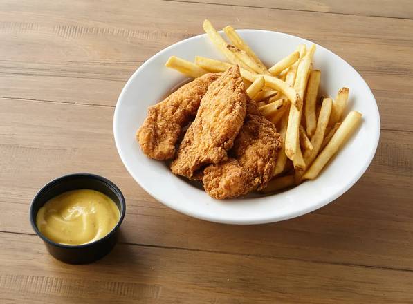 Order Chicken Tenders (3) & Fries food online from Johnny New York Style Pizza store, Fayetteville on bringmethat.com