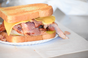 Order Grilled Ham Sandwich food online from Koney King store, Gary on bringmethat.com
