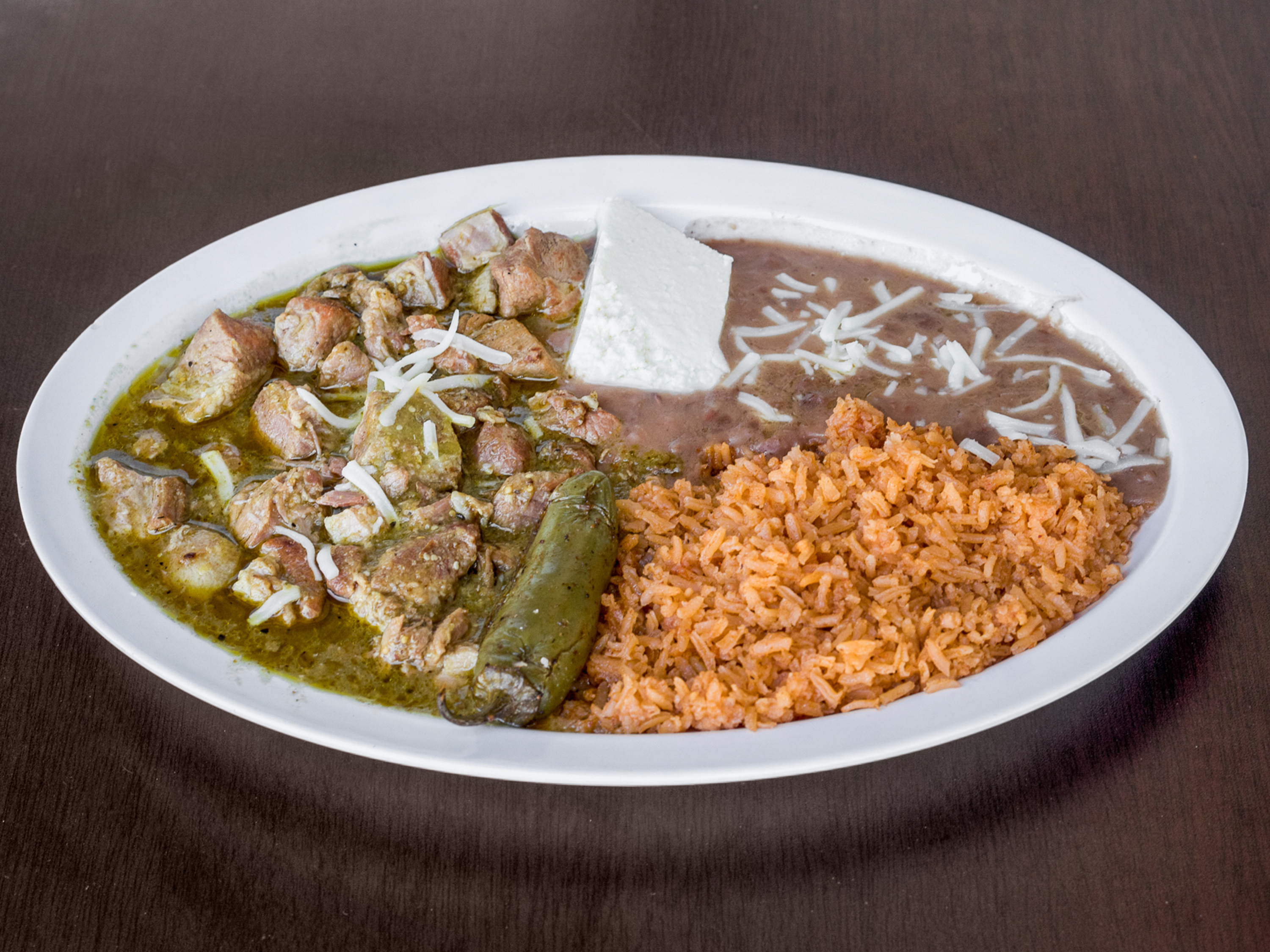 Order Chile Verde food online from Ana Restaurant store, Fowler on bringmethat.com