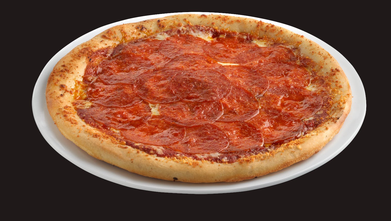 Order Classic Pepperoni Pizza - Individual 8'' (6 Slices) food online from Boston Restaurant store, Tucson on bringmethat.com