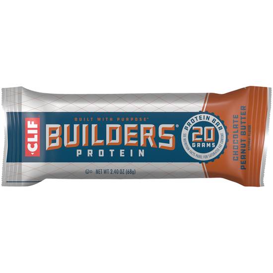 Order Clif Builder's 20 g Protein Bar Chocolate Peanut Butter (2.4 oz) food online from Rite Aid store, Mckinleyville on bringmethat.com