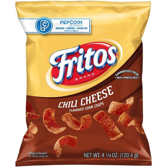 Order Fritos Corn Chips Chili Cheese Flavored (4.25 oz) food online from Rite Aid store, Yamhill County on bringmethat.com