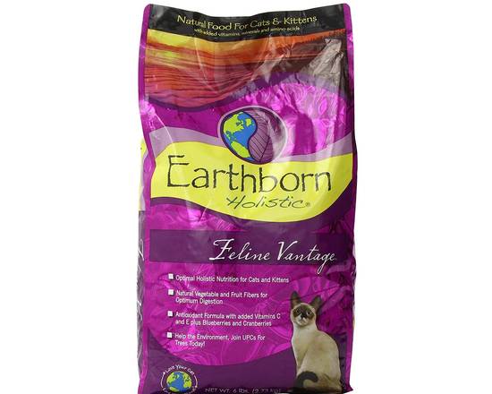 Order Earthborn Holistic Feline Vantage (14 lb) food online from What The Fluff? Pet Store & More! Llc store, Woodridge on bringmethat.com