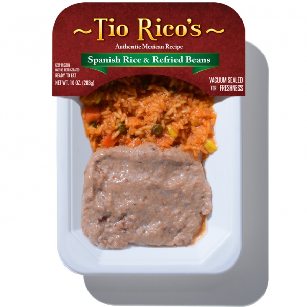 Order Tio Rico's Spanish Rice with Refried Beans food online from Frozen Foodies store, Chicago on bringmethat.com