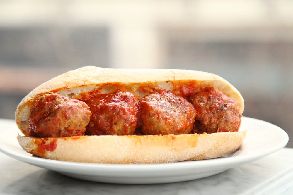 Order Meatball Hero - Hero food online from Bricklyn Pizza store, Brooklyn on bringmethat.com