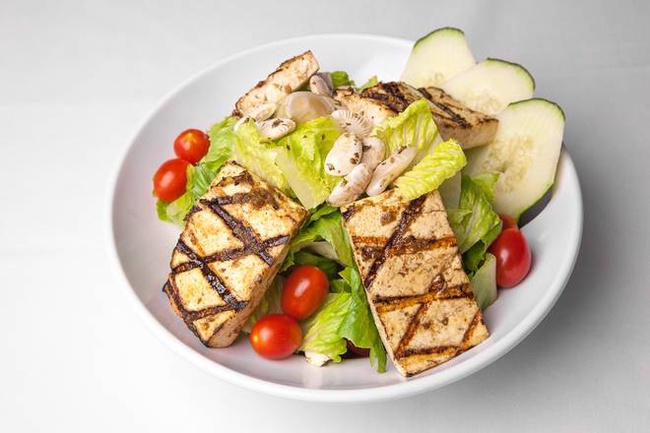 Order Vegetarian Jerk Tofu Salad food online from Back A Yard store, Menlo Park on bringmethat.com