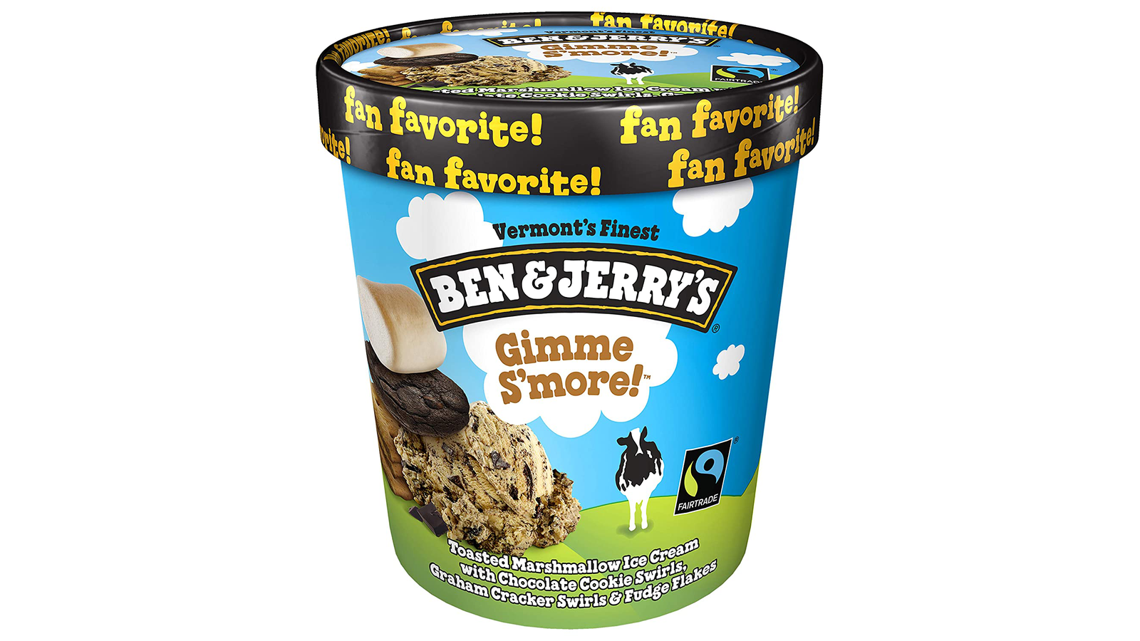 Order Ben & Jerry's Gimme S'more food online from Lula Convenience Store store, Evesham on bringmethat.com