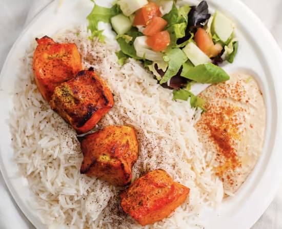 Order Chicken Kebob food online from Sophie Mediterranean Grill store, San Jose on bringmethat.com