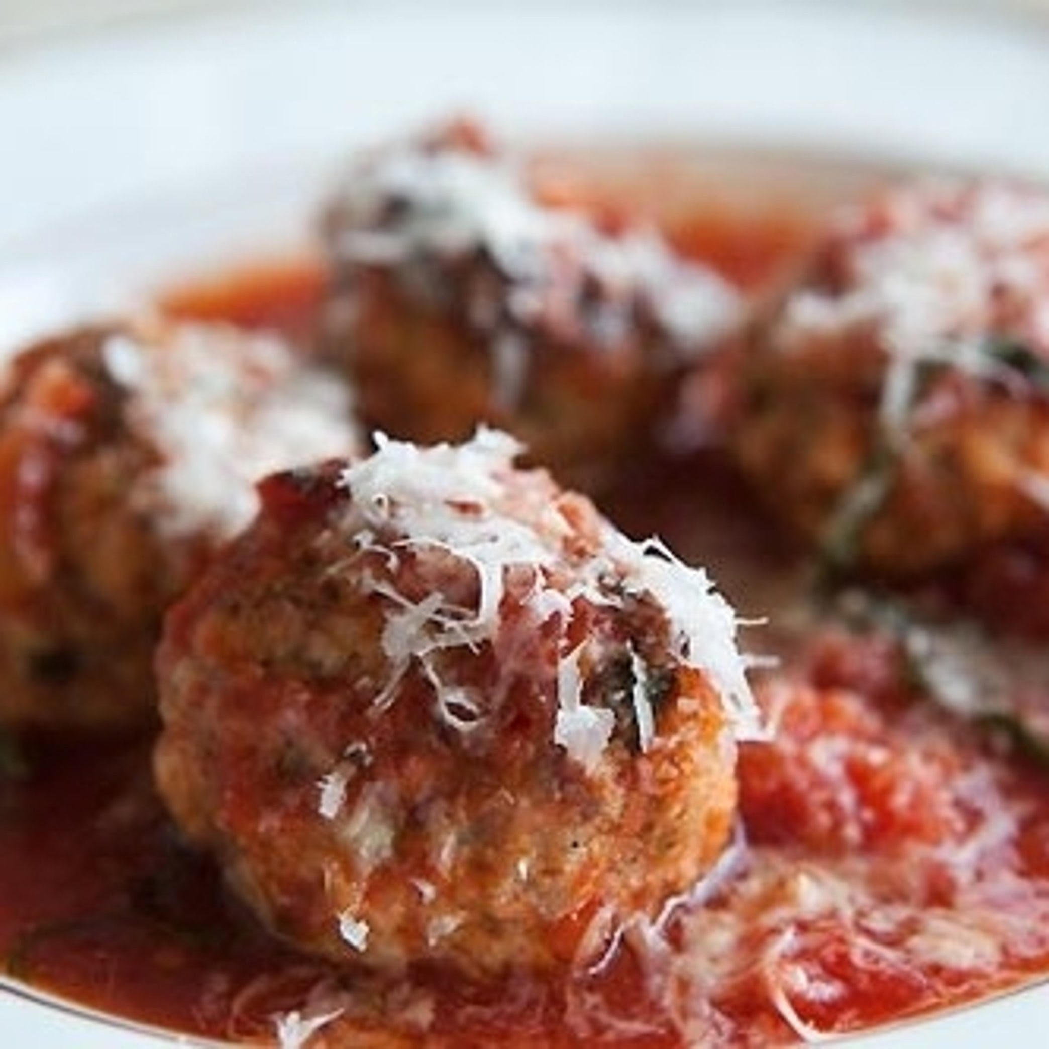 Order Meatball Madness - 5 Pieces food online from Pellegrini Pizza store, Las Vegas on bringmethat.com