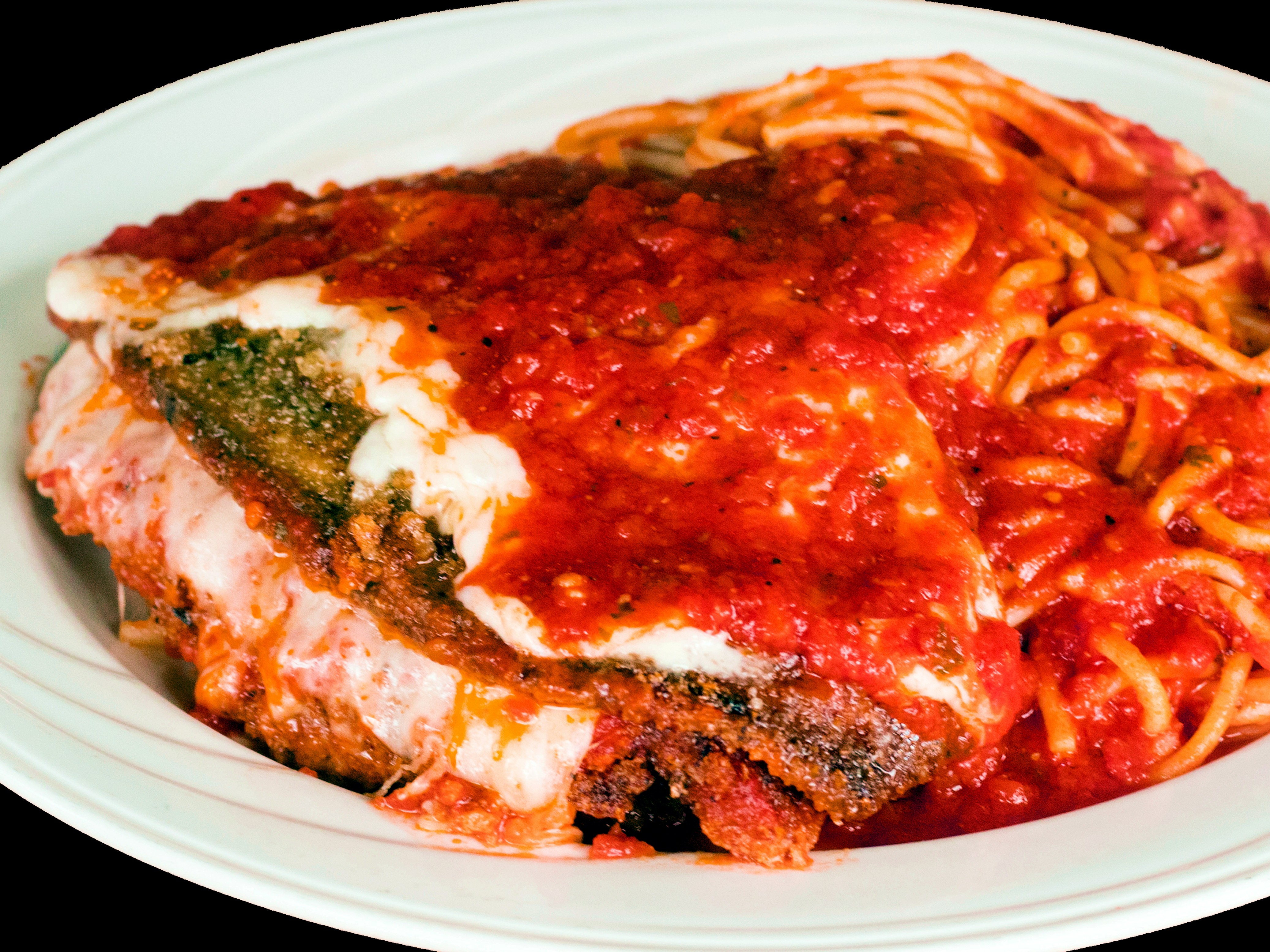 Order Eggplant Parmesan  food online from Marco's store, Huntington Station on bringmethat.com