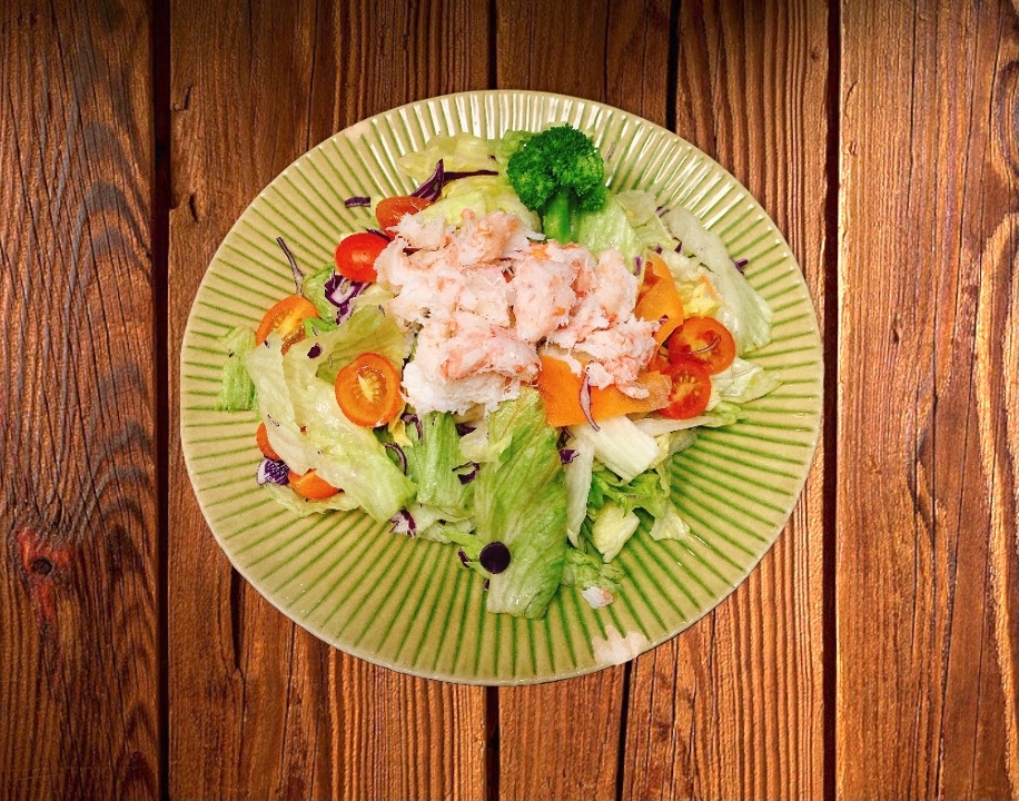 Order Crab Salad food online from Sushi Plus store, Redwood City on bringmethat.com