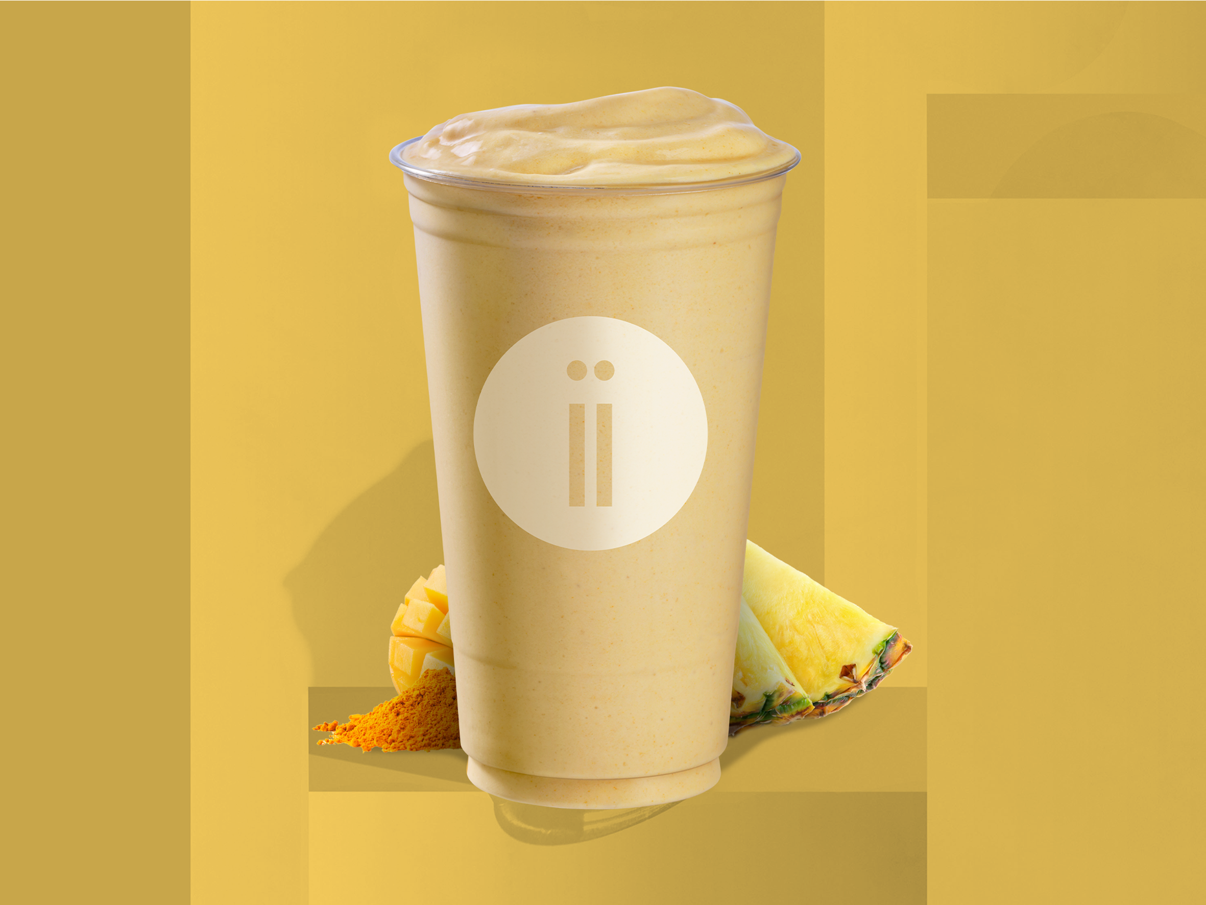 Order 24 oz. Tropical Mango Smoothie food online from Freshii store, Rockville on bringmethat.com