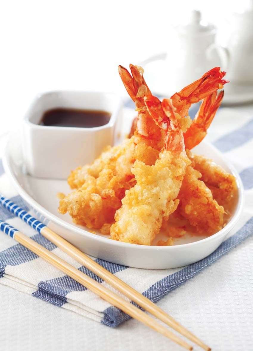 Order Shrimp Tempura food online from Fin Sushi store, Madison on bringmethat.com