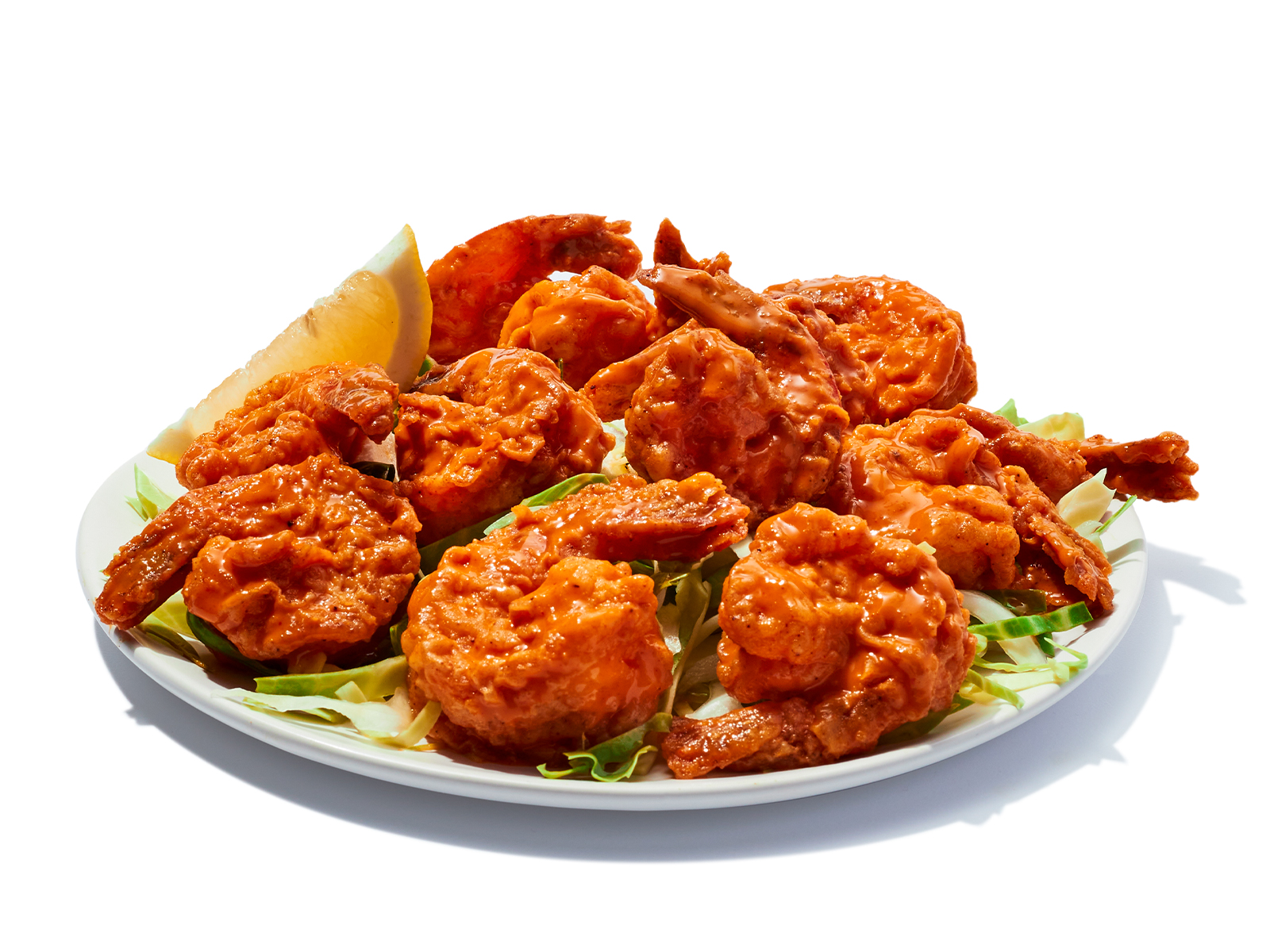 Order 12 Buffalo Shrimp food online from Hootie's Bait & Tackle store, Dayton on bringmethat.com