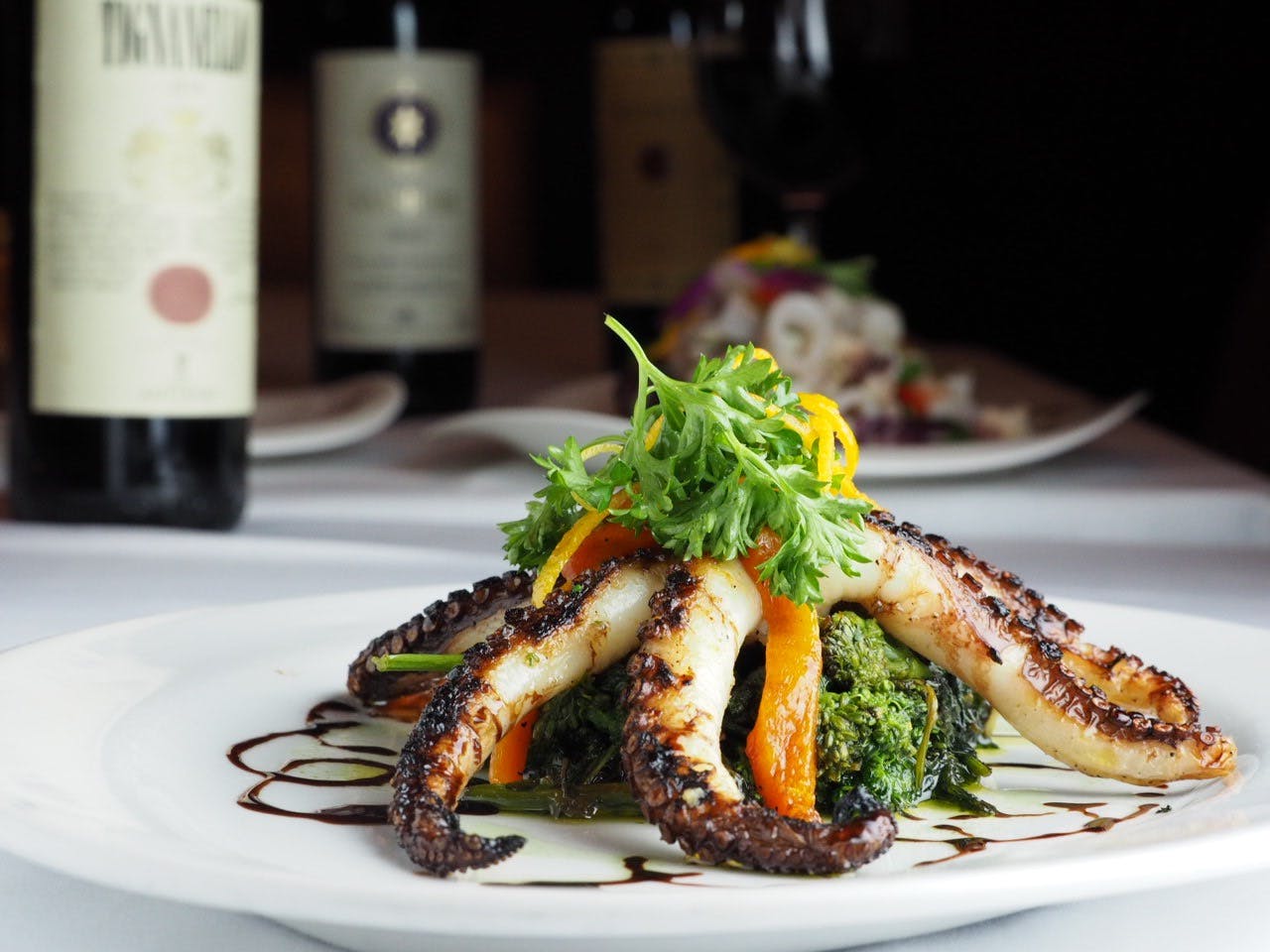 Order Grilled Octopus - Appetizers food online from Chazz Palminteri Italian Restaurant store, White Plains on bringmethat.com