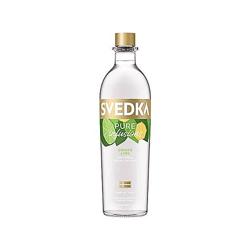 Order SVEDKA PURE INFUSIONS GINGER LIME (750 ML) 129708 food online from Bevmo! store, Redwood City on bringmethat.com