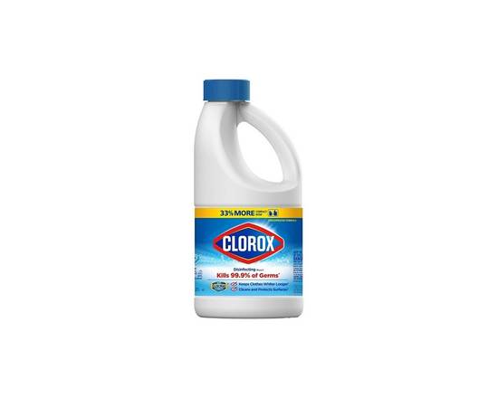 Order Clorox Bleach 43oz food online from Chevron Extramile store, Atwater on bringmethat.com