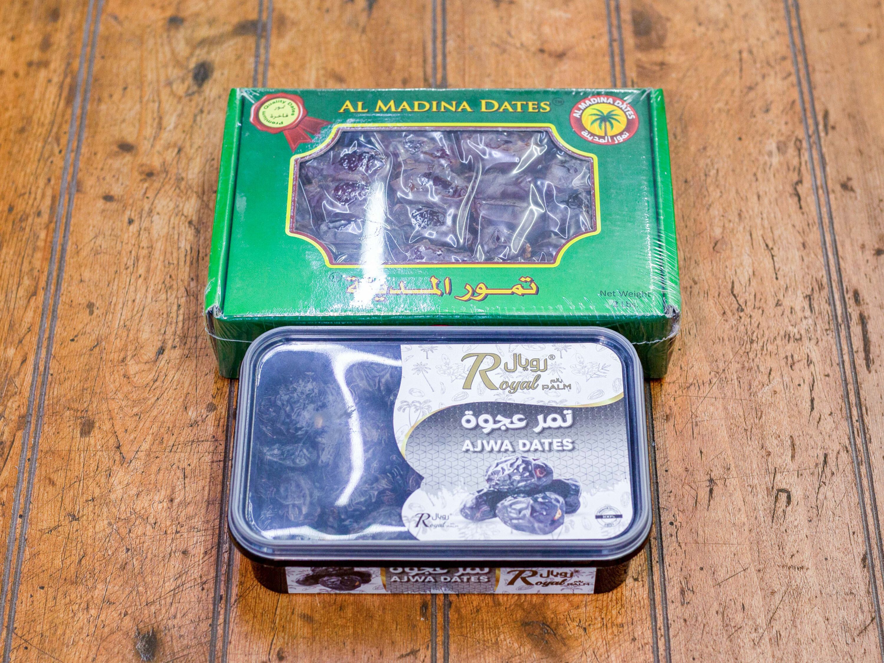 Order Al madina dates  food online from Yaseen Zabiha Halal Meat And Grocers store, Chicago on bringmethat.com