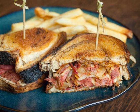 Order Reuben Sandwich food online from Shawn O'Donnell's American store, Seattle on bringmethat.com