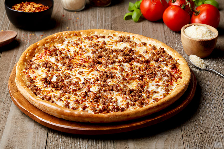 Order Double Decker Pizza food online from Simple Simon's Pizza store, Dewey on bringmethat.com