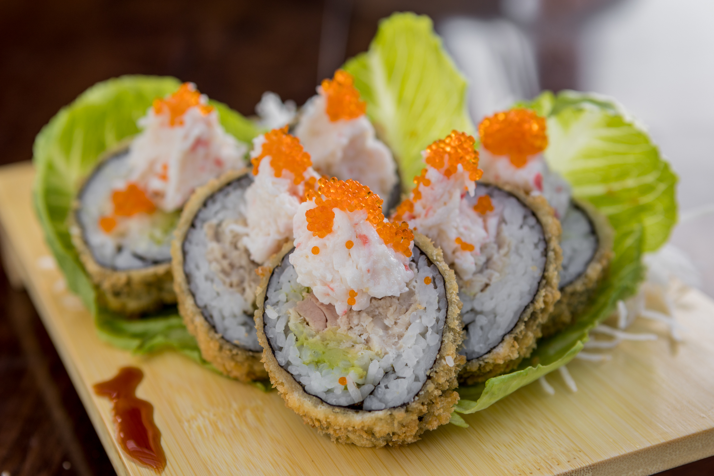 Order Deluxe Crispy Roll food online from Yo Sushi store, Albany on bringmethat.com