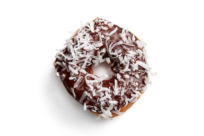 Order Chocolate Iced with Coconut food online from Shipley Donuts store, Kerrville on bringmethat.com