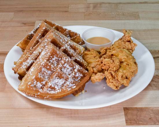 Order Chicken & Waffle food online from Smith & Clarkson Cafe store, Burke Centre on bringmethat.com