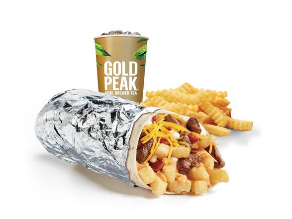Order Epic Cali Bacon Burrito Meal food online from Del Taco store, Temecula on bringmethat.com