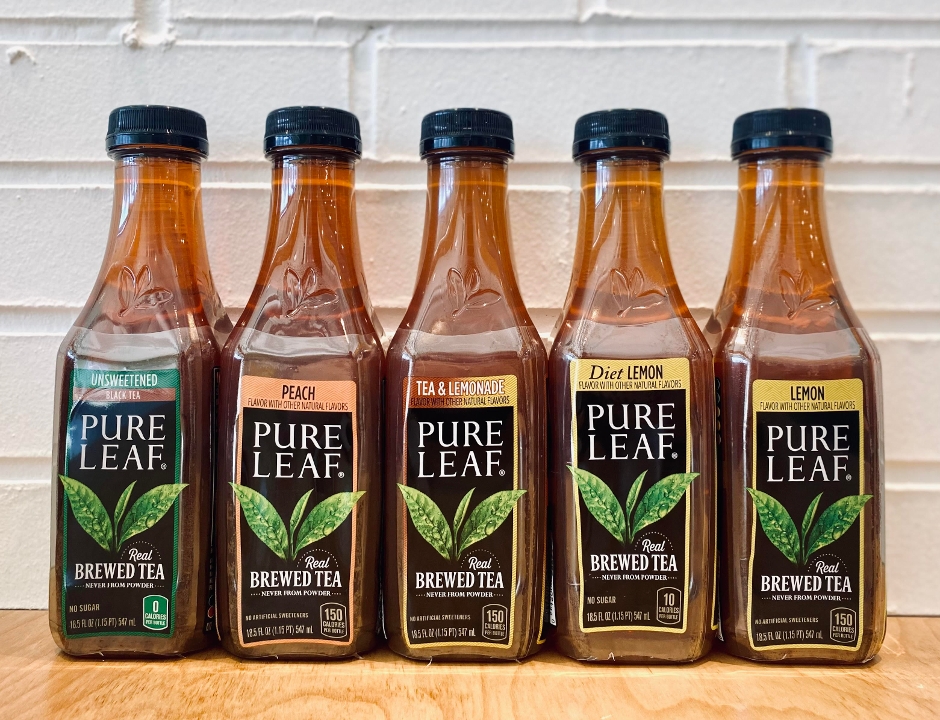 Order Pure Leaf Tea Bottles - 18.5 oz. food online from Local Smoke Bbq store, Neptune on bringmethat.com