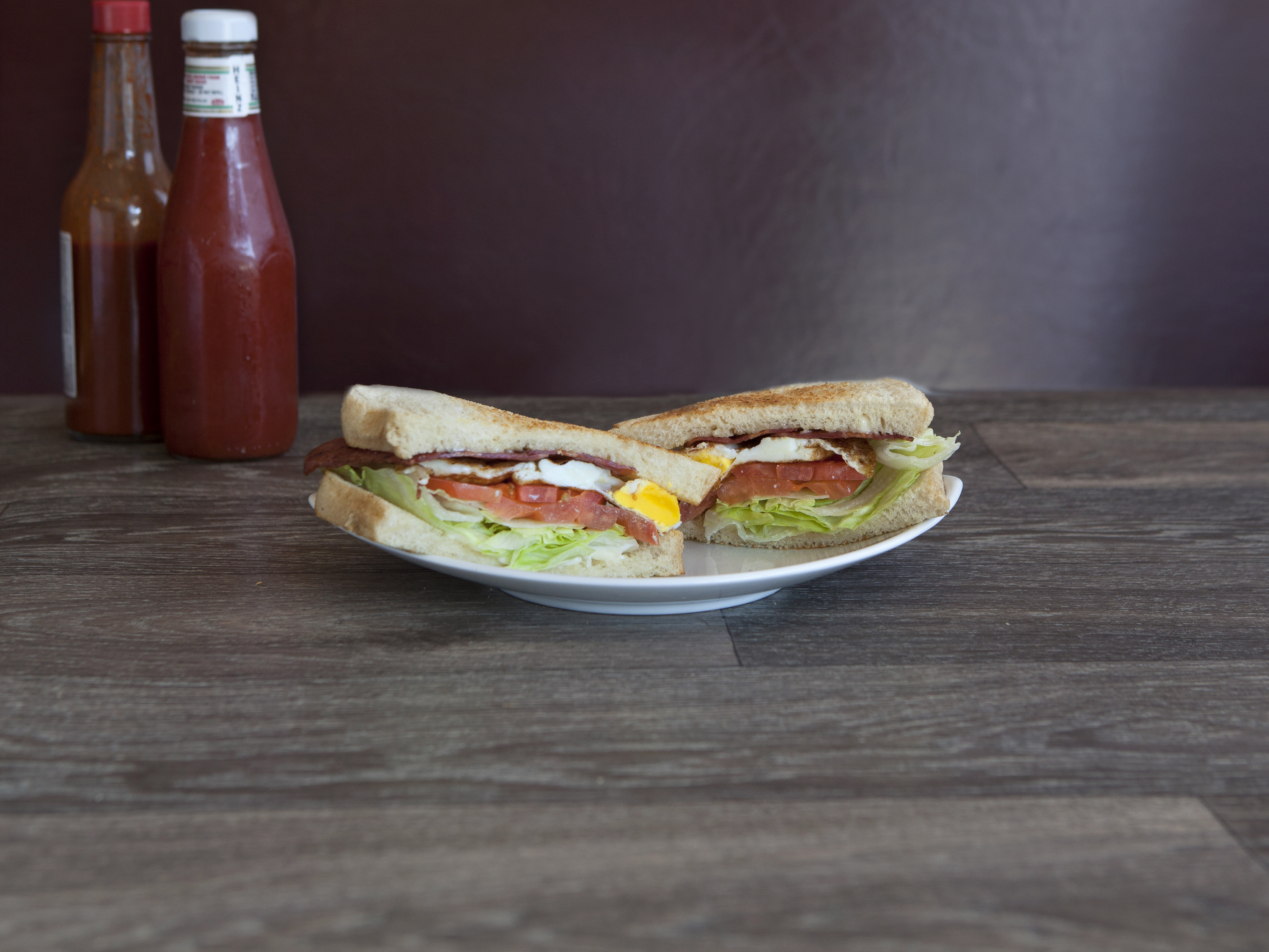 Order Breakfast Club Sando food online from Sunrise Cafe The Breakfast Joint store, Beverly Hills on bringmethat.com
