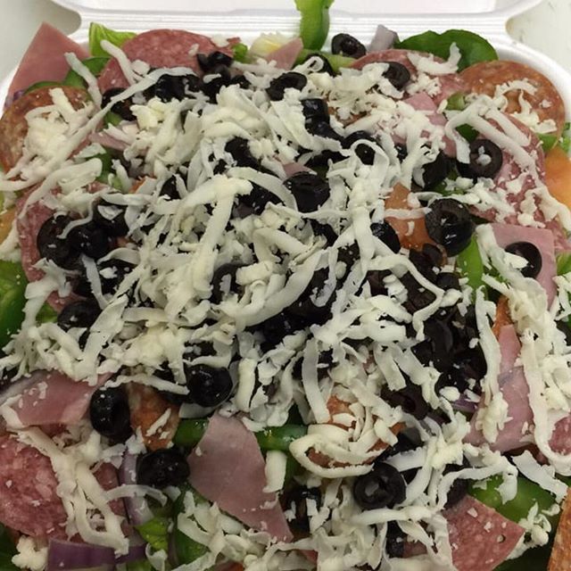 Order Antipasto Salad food online from Pizzero Grill store, Lemon Grove on bringmethat.com