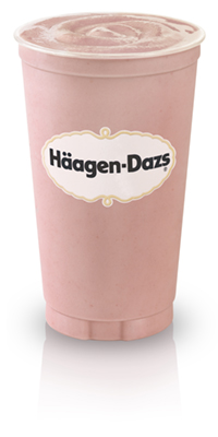Order Strawberry Banana Smoothie food online from Haagen-Dazs store, Hopkins on bringmethat.com