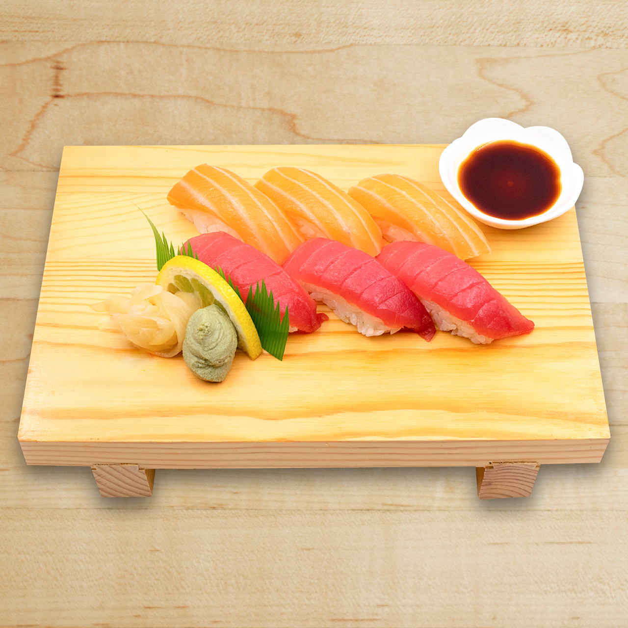 Order 6 Pieces Nigiri Sushi food online from Tosai store, Los Angeles on bringmethat.com