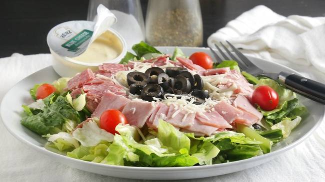 Order Antipasto Salad (small) food online from Jets Pizza store, Dearborn on bringmethat.com