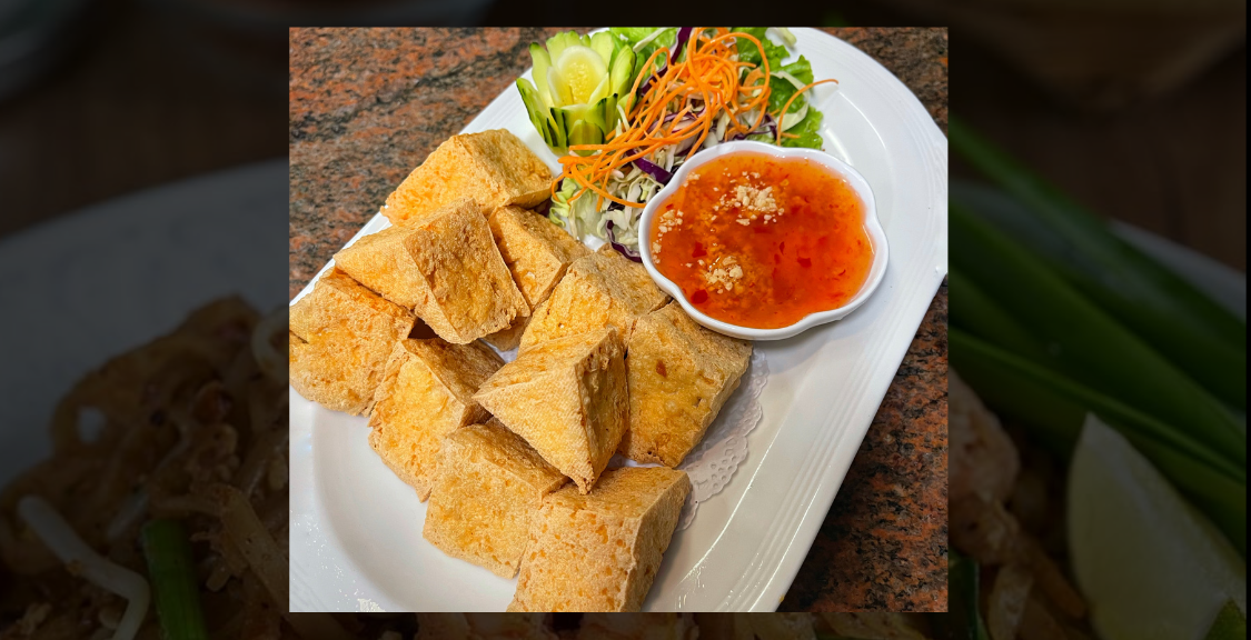 Order 2. Fried Tofu food online from Thonglor Thai Bistro store, San Mateo on bringmethat.com