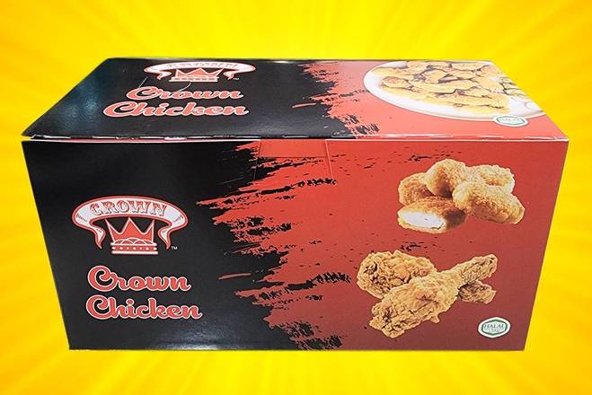 Order Family Box food online from Crown Fried Chicken store, Upper Darby on bringmethat.com